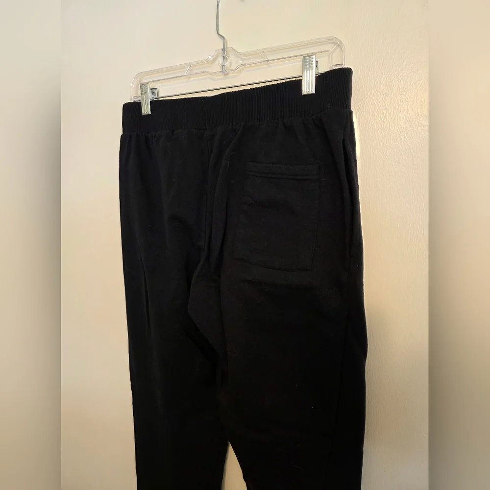 RBX Black Fleece Jogger Sweatpants, Size Large
